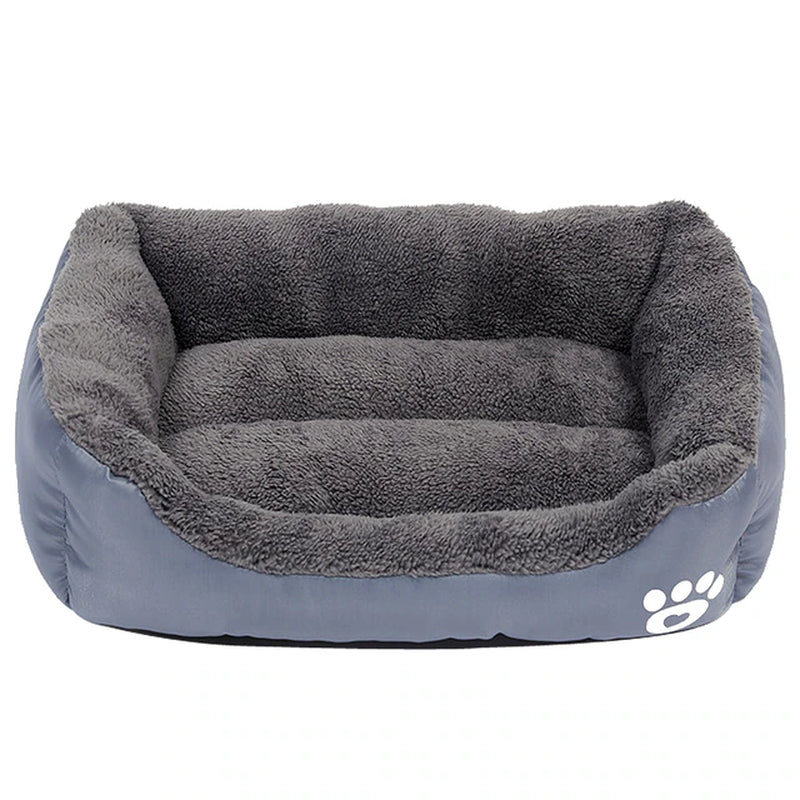 Cozy Pet Sofa Dog Bed - Soft Fleece, Warm and Waterproof Bottom - Ideal for Dogs and Cats of All Sizes - S to 2XL