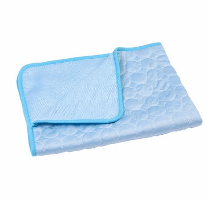 Summer Cooling Pet Sleeping Ice Silk Mat