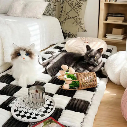 Stylish Anti-Hair and Anti-Scratch Mat