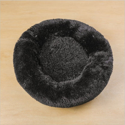 Dog Beds For Small Dogs Round Plush Cat Litter Kennel Pet Nest Mat Puppy Beds