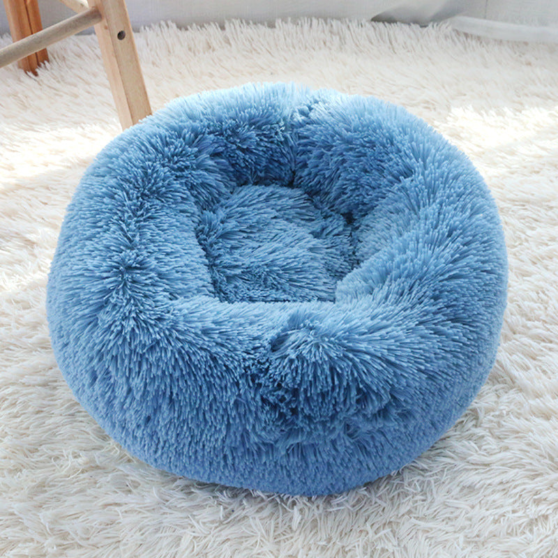 Plush pet nest