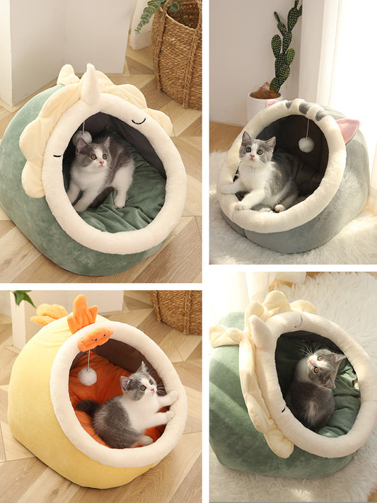 Cat litter four seasons universal cat house villa home