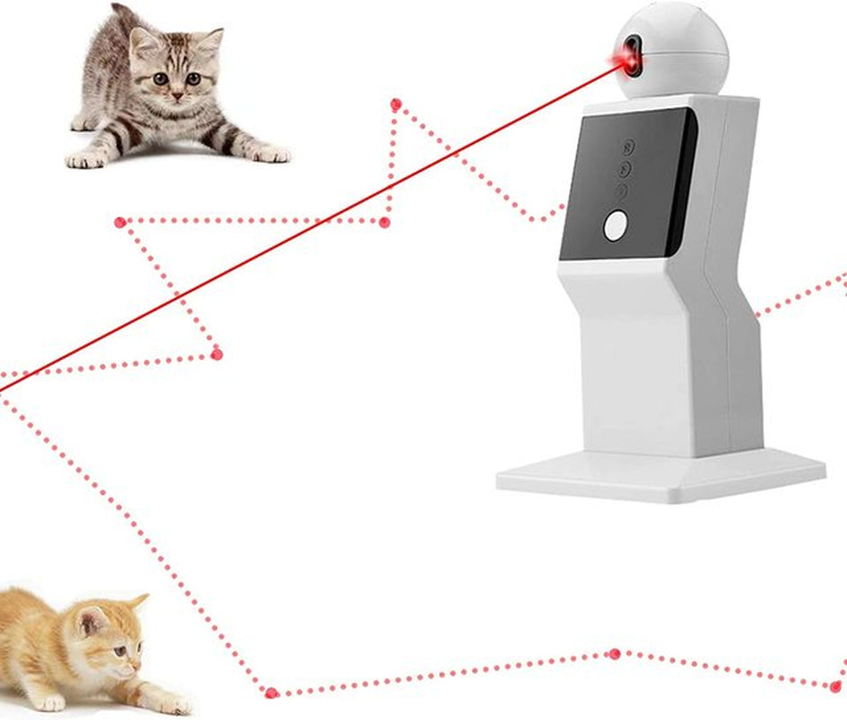 Automatic 360° Random Rotation Moving Laser Cat Toy or Dog Toy for Endless Entertainment and Exercise