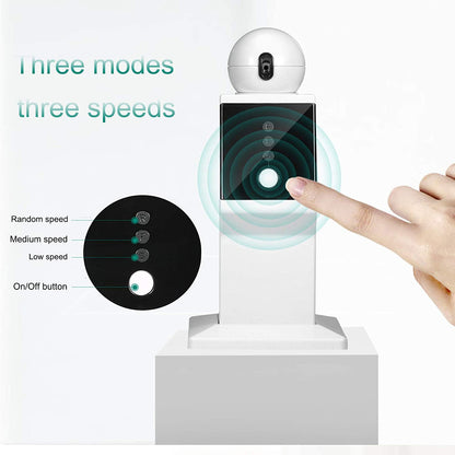 Automatic 360° Random Rotation Moving Laser Cat Toy or Dog Toy for Endless Entertainment and Exercise