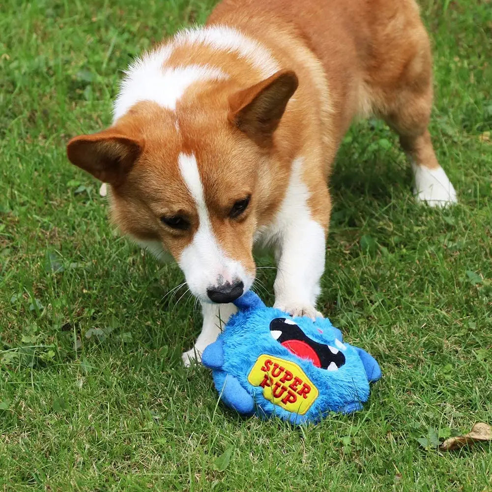 Interactive Bouncing Giggle Shaking Ball - Dog Plush Toy with Electronic Vibrations, Automatic Movement, and Sounds - Engaging Puppy Toy