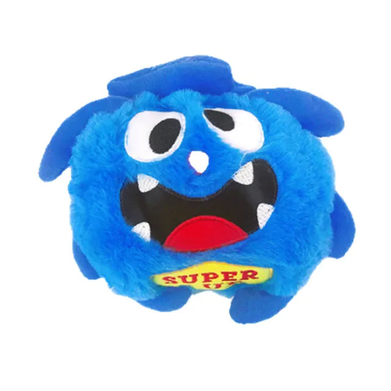 Interactive Bouncing Giggle Shaking Ball - Dog Plush Toy with Electronic Vibrations, Automatic Movement, and Sounds - Engaging Puppy Toy