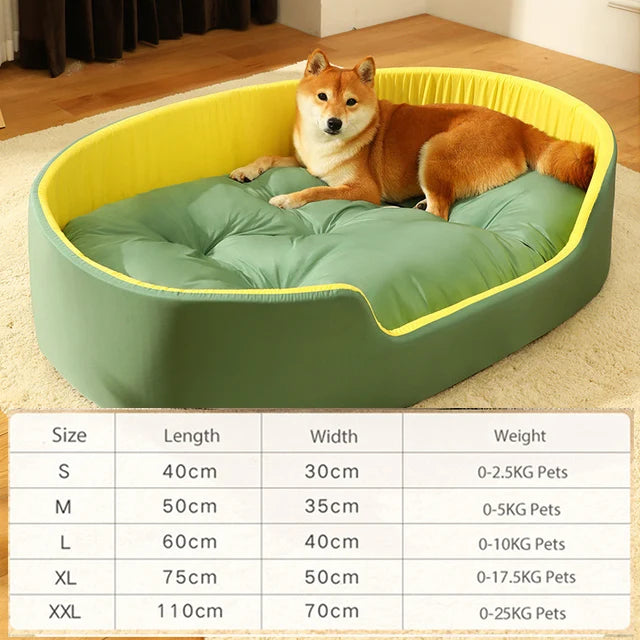 All-Season Universal Pet Dog Bed - Extra Large Size for Big Dogs - Soft Sofa Kennel for Dogs and Cats - Warm and Cozy Pet Bed - S-XXL