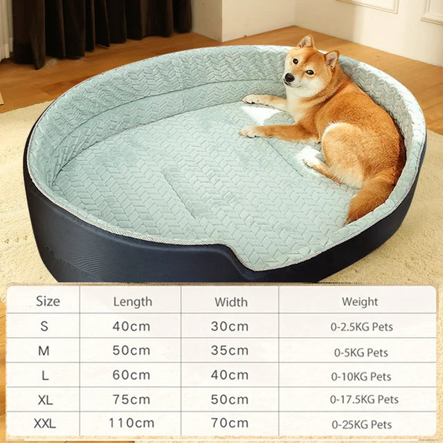 All-Season Universal Pet Dog Bed - Extra Large Size for Big Dogs - Soft Sofa Kennel for Dogs and Cats - Warm and Cozy Pet Bed - S-XXL