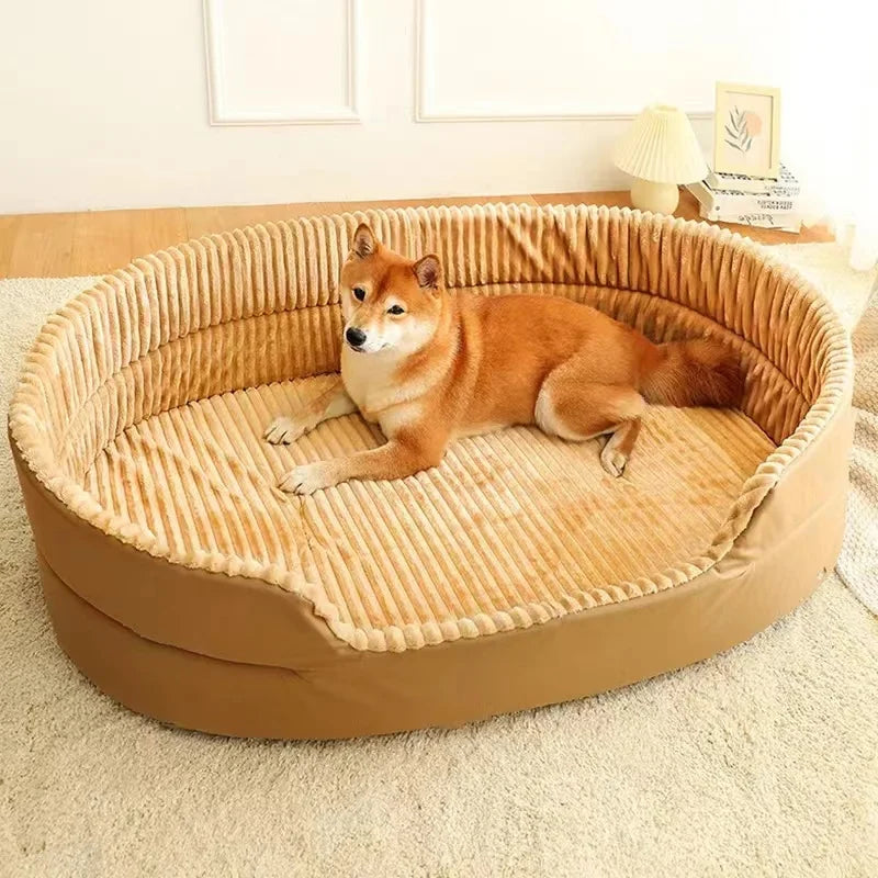 All-Season Universal Pet Dog Bed - Extra Large Size for Big Dogs - Soft Sofa Kennel for Dogs and Cats - Warm and Cozy Pet Bed - S-XXL