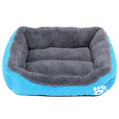 Cozy Pet Sofa Dog Bed - Soft Fleece, Warm and Waterproof Bottom - Ideal for Dogs and Cats of All Sizes - S to 2XL