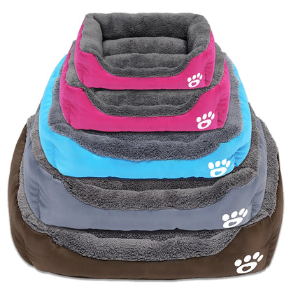 Cozy Pet Sofa Dog Bed - Soft Fleece, Warm and Waterproof Bottom - Ideal for Dogs and Cats of All Sizes - S to 2XL