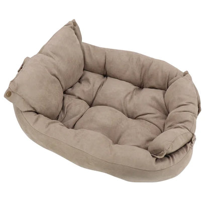 Winter Warm Dog Sofa Bed - Cozy Pet Sleeping House Kennel - Cat Puppy Mattress - Pet House Cushion for Small and Large Dogs