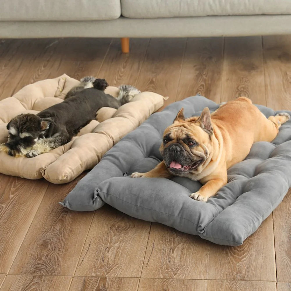 Winter Warm Dog Sofa Bed - Cozy Pet Sleeping House Kennel - Cat Puppy Mattress - Pet House Cushion for Small and Large Dogs