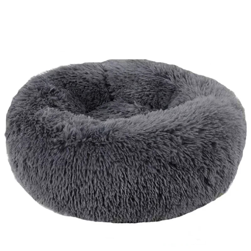 Dog Bed and Cat Bed: Round Plush Mat Sofa