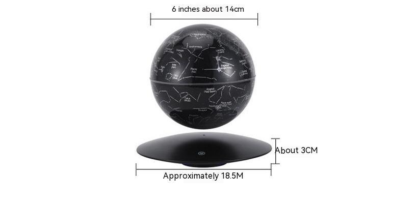 Magnetic Suspension Starlight Ball Atmosphere Small Night Lamp Ornaments